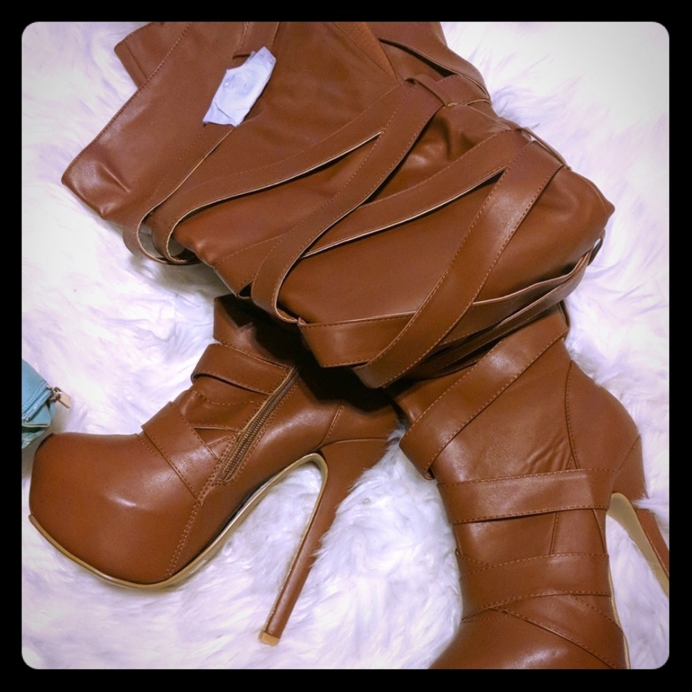 Brand new knee high boots